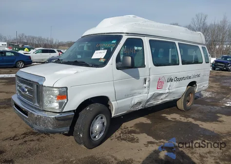 2008 Ford E-350 Super Duty Xl/Xlt from USA, damaged, VIN 1FBSS31L98DA28918